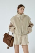 Faux Suede Shoulder Bag - Image 2